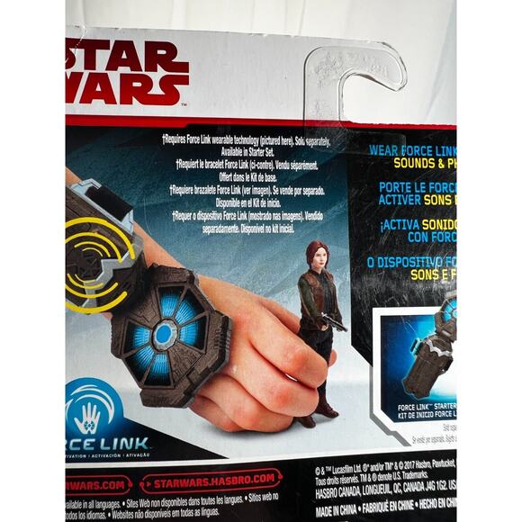 Star Wars Jyn Erso (Jedha) Action Figure Force Link Disney Hasbro New Sealed - Picture 11 of 15
